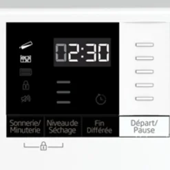Sèche linge porte pleine DB8112PA0W, 8 kg, Condensation, B