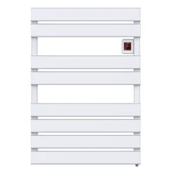 Sèche serviette électrique CAMERON Blanc Aluminium 500W