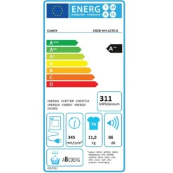 Sèche-linge pompe à chaleur avec condenseur 60cm 11kg - csoeh11a2te-s