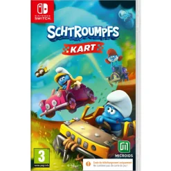 Schtroumpfs Kart Nintendo Switch - Code de Téléchargement