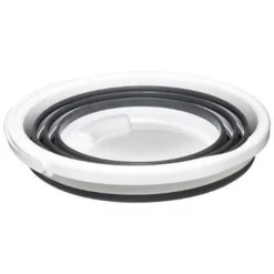 Seau Pliable 10L Bucket 32cm Gris