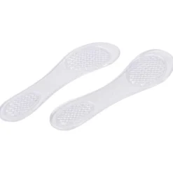 Semelles 3/4 Antidérapantes Gel Transparent