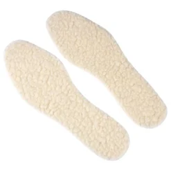 Semelles Chaussures Laine Taille 40/41 Blanc
