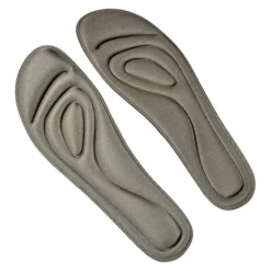 Semelles Chaussures Mémoire de Forme Taille 44/46 Gris