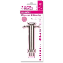 Seringue à piston pour pâte polymère