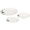 Service de Table 18 Pièces Bengal 26cm Blanc