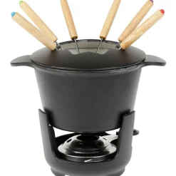 Service fondue 10 pièces - 16 cm