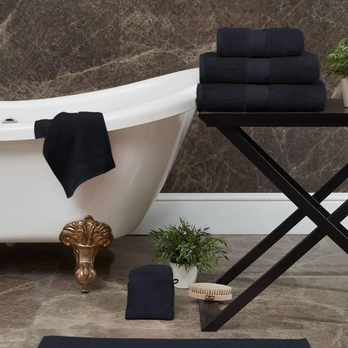 Serviette de toilette 550 g/m² LUXURY - 50x100 cm