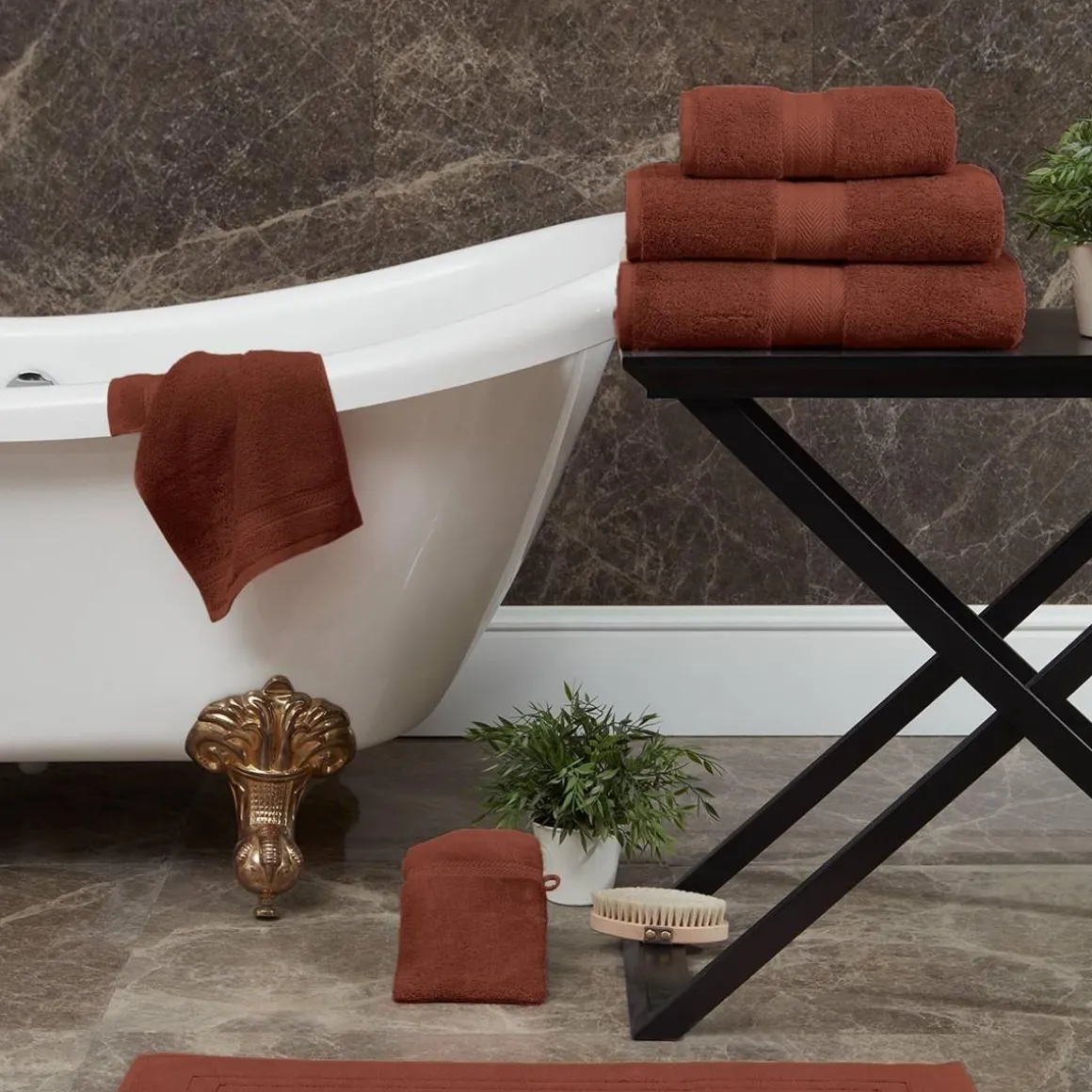 Serviette de toilette 550 g/m² LUXURY - 50x100 cm