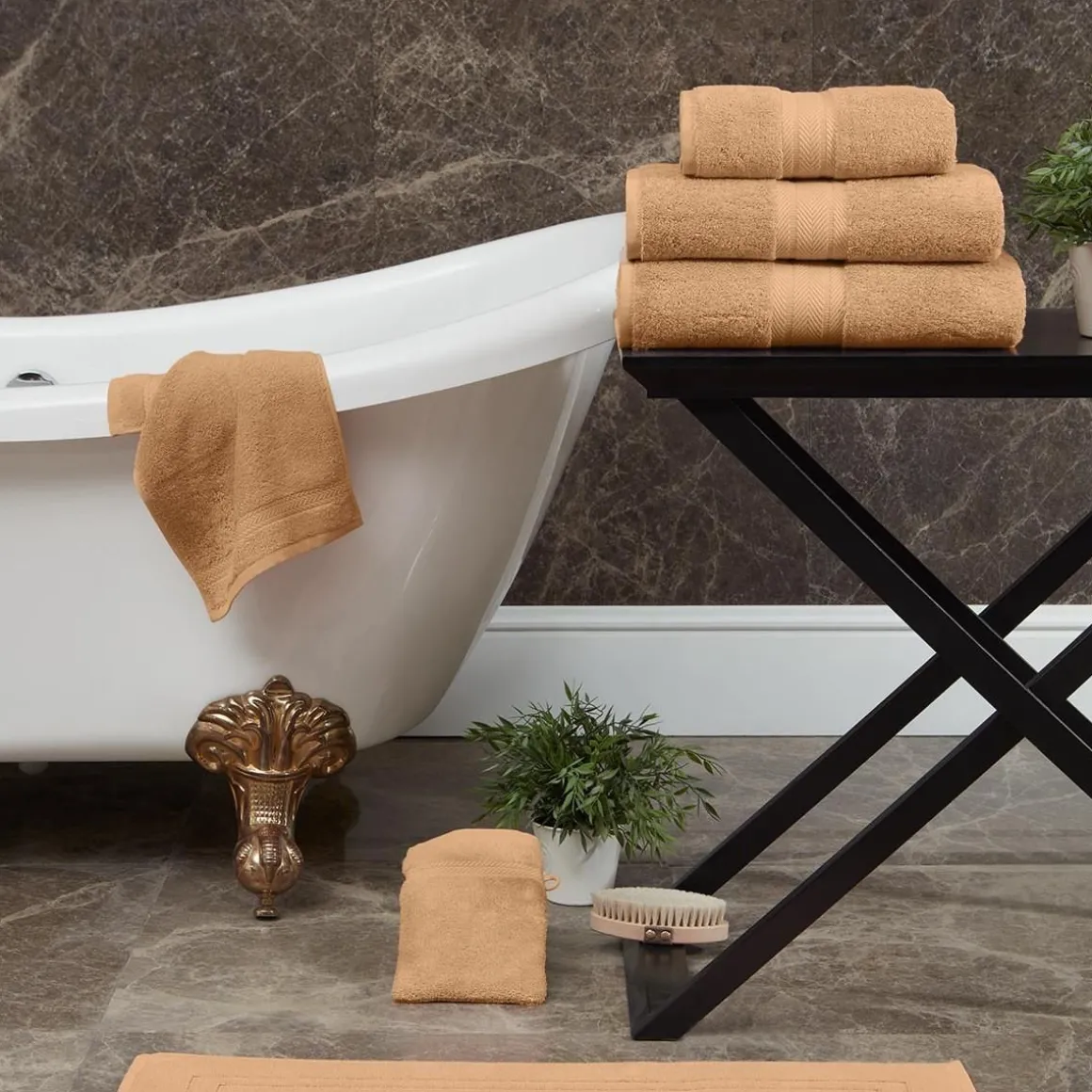 Serviette de toilette 550 g/m² LUXURY - 50x100 cm