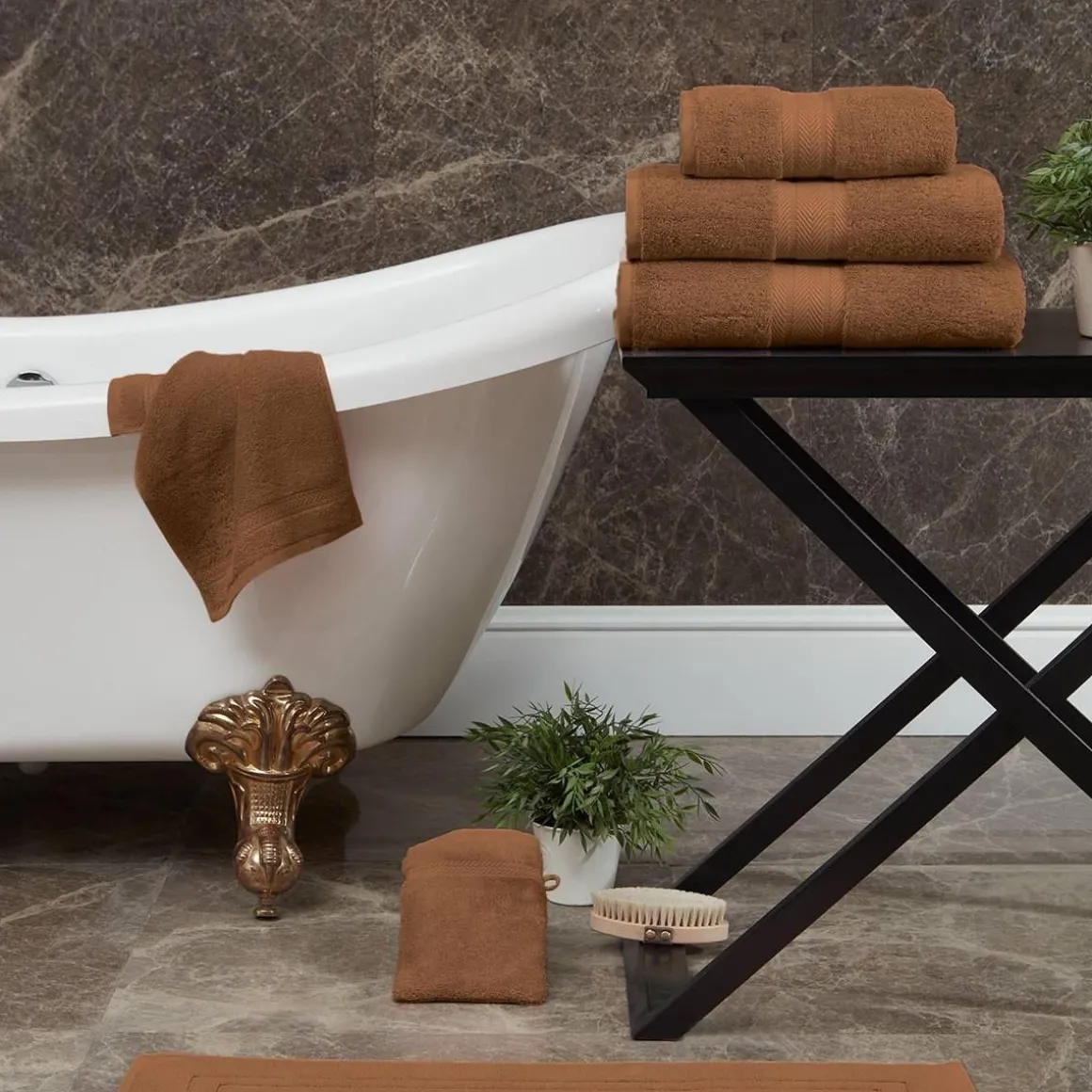 Serviette de toilette 550 g/m² LUXURY - 50x100 cm