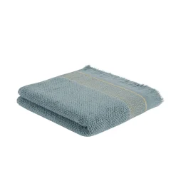 Serviette de toilette unie en coton qualité zéro twist 500g/m²