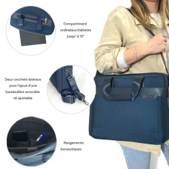 Serviette porte-ordinateur 15