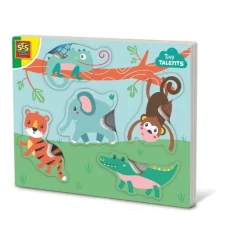 SES CREATIVE - Puzzle sensoriel animal