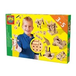 SES CREATIVE Kit pour le jeune ebeniste - Jeu de construction de jouets - Bois