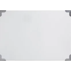 Set de 6 Boîtes de Rangement Uni 48cm Blanc