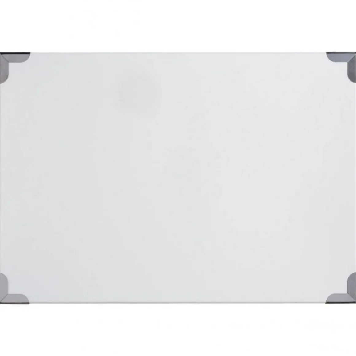 Set de 6 Boîtes de Rangement Uni 48cm Blanc