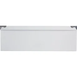 Set de 6 Boîtes de Rangement Uni 48cm Blanc