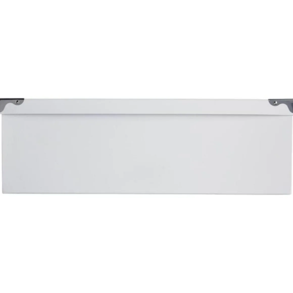 Set de 6 Boîtes de Rangement Uni 48cm Blanc