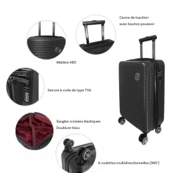 Set de 3 valises David Jones