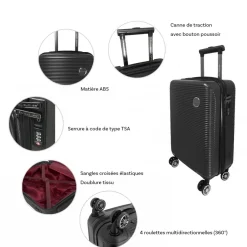 Set de 3 valises David Jones