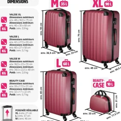 Set de 4 valises PUCCI