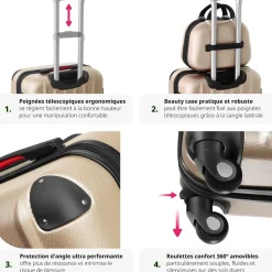 Set de 4 valises PUCCI