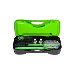 Set de Badminton complet avec filet 295 x 38 x 154 cm, raquettes, volants et étui de rangement