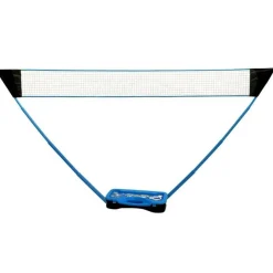 Set de Badminton complet avec filet 295 x 38 x 154 cm, raquettes, volants et étui de rangement