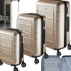 Set de valises rigides BRICE 3 pièces avec serrure à code