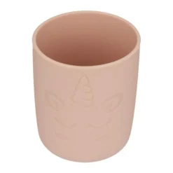 Set Repas Enfant Silicone 17cm Rose