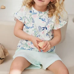 Short bébé en gaze de coton Dahlia