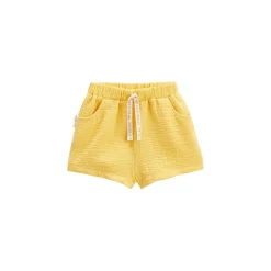 Short bébé en gaze de coton Petit Envahisseur