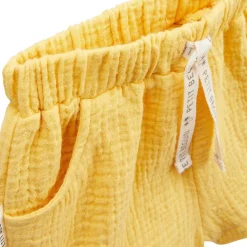 Short bébé en gaze de coton Petit Envahisseur