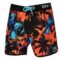 Short de bain /Orange/Bleu Homme Sun project 2677