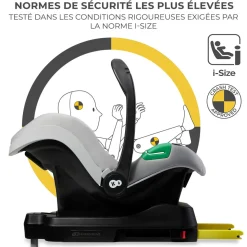 Siège auto MINK PRO i-Size avec la base MINK FX 40-75 cm
