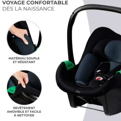 Siège auto MINK PRO i-Size avec la base MINK FX 40-75 cm