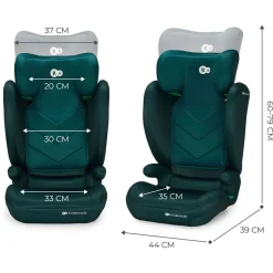 Siège auto évolutif rehausseur 2en1 I-SPARK i-Size 100-150 cm