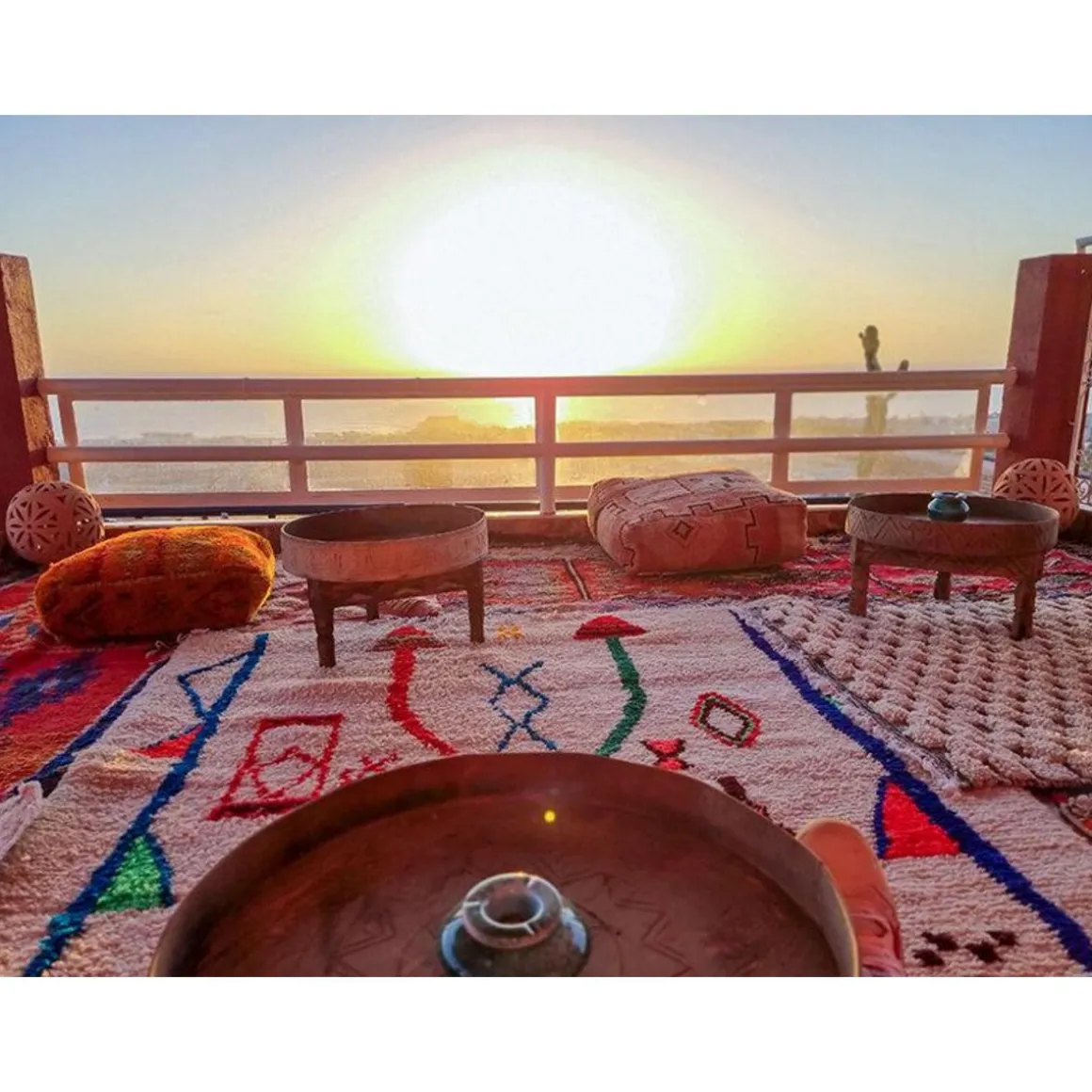 Séjour à Tamraght : 4 jours en riad avec vue mer, dîner et 4 sessions de yoga au Maroc - Coffret Cadeau Séjour