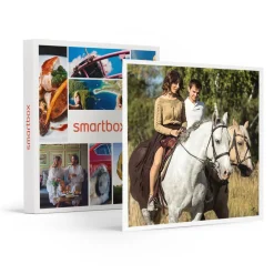 Séjour de 2 jours avec petit-déjeuner et balade à cheval en France en duo - Coffret Cadeau Séjour