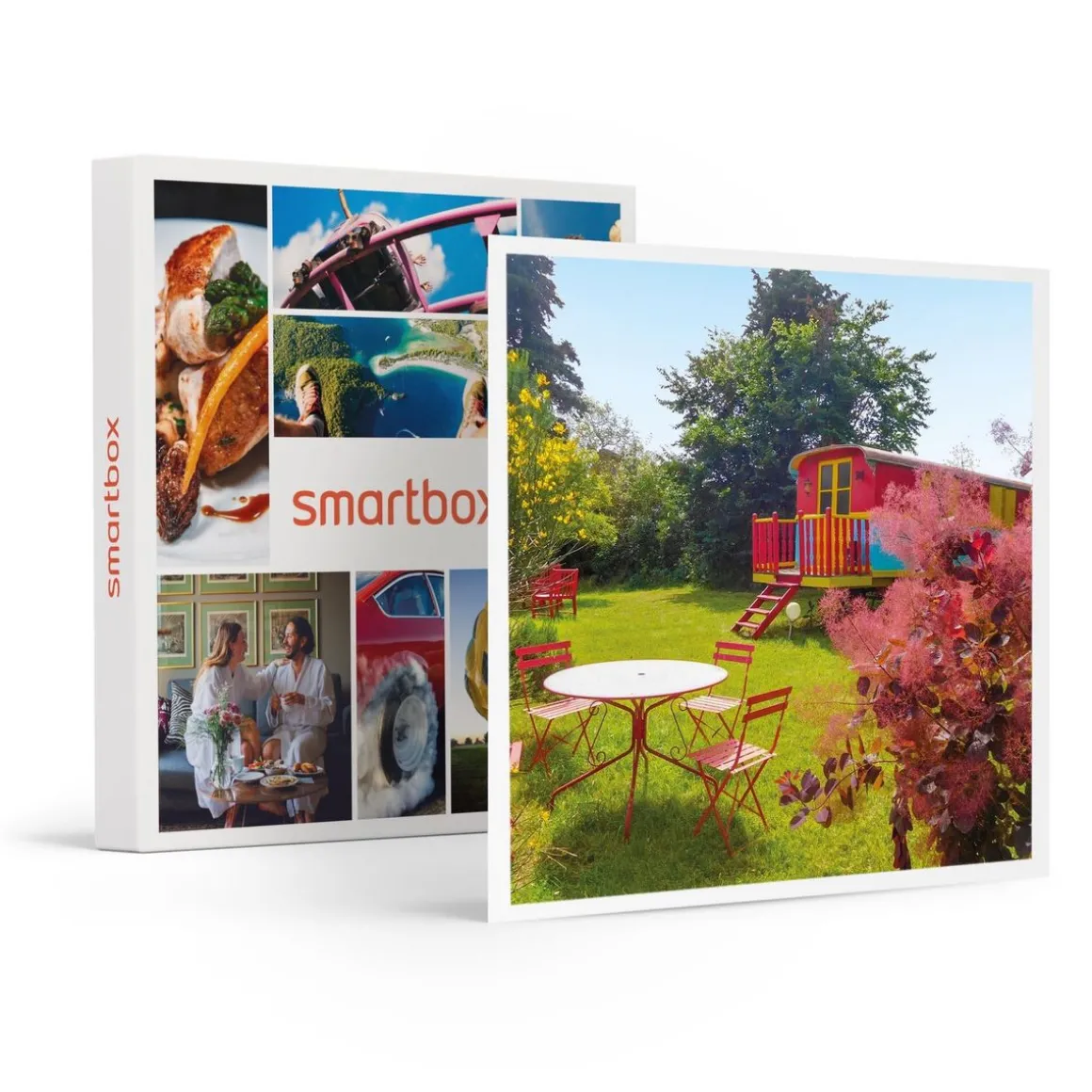 Séjour insolite de 2 jours en roulotte avec dîner, non loin de Toulouse - Coffret Cadeau Séjour