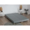 Sommier Tapissier à Lattes Vert 2X90x200 cm HYGGE