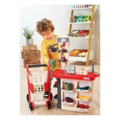 Sortie de caisse + chariot - ECOIFFIER - 1676 - Un vrai petit magasin