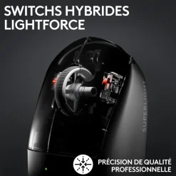 Souris Gamer Sans Fil G PRO X SUPERLIGHT 2 LIGHTSPEED Noir