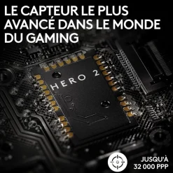 Souris Gamer Sans Fil G PRO X SUPERLIGHT 2 LIGHTSPEED Noir