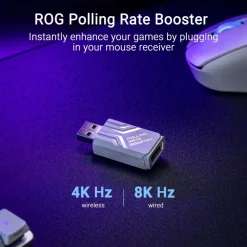 Souris Gamer Sans Fil ROG Keris II Wireless Ace Blanc