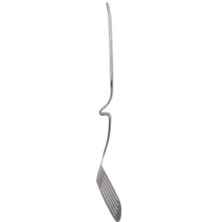 Spatule Ajourée en Inox Accroche 36cm Argent