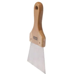Spatule inox manche en bois 200mm