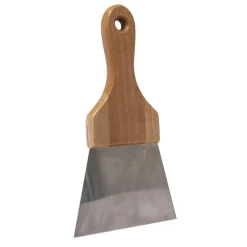 Spatule inox manche en bois 200mm