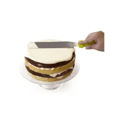 Spatule plate pour glacage genoise 3 colori